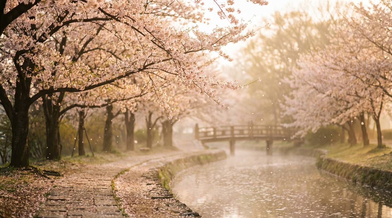 樱花视频 - 樱花河畔春日影像 - www.hqqerlk.cn